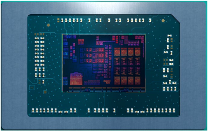 AMD Ryzen 9 7940HS CPU die shot