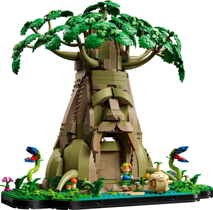 Ocarina of Tome Great Deku Tree Lego set