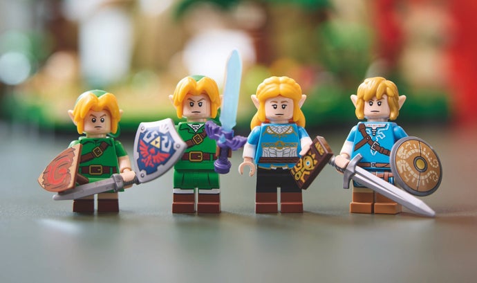 Legend of Zelda Lego minifigures