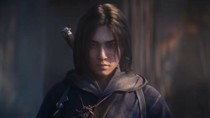 Naoe, a female shinobi, in Assassin's Creed Shadows