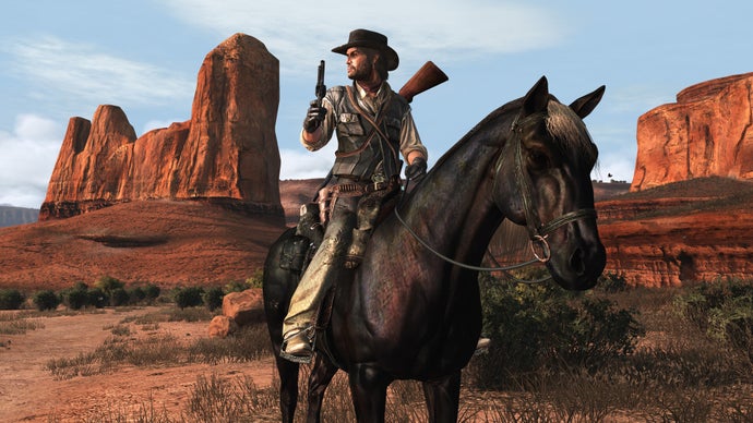 Horse riding in Red Dead Redemption on PC