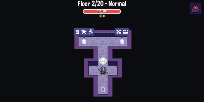 Floor 2 level layout with Sir Bunalot standing in the center hallway