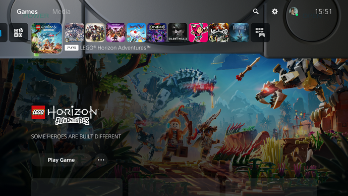 PlayStation 30th theme switcher PS1 desktop.