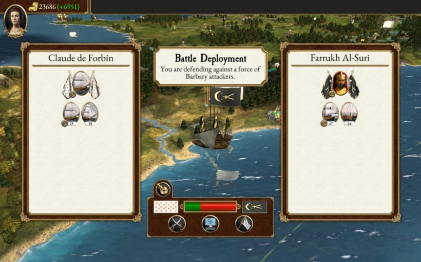 total war empire ship battle