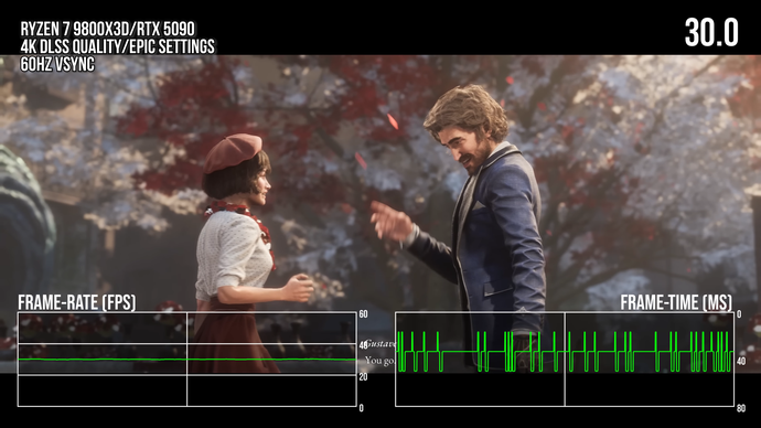 cutscenes running with uneven frame-times in Clair Obscur: Expedition 33
