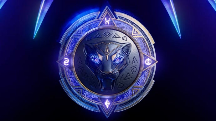 Logo used to promote EA's Black Panther game.