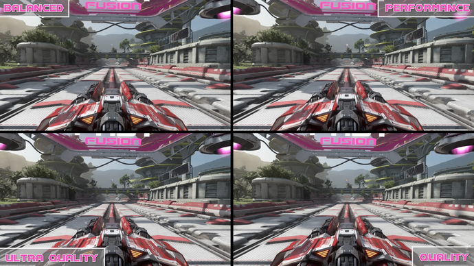 fast fusion switch 2 screenshots showing each mode