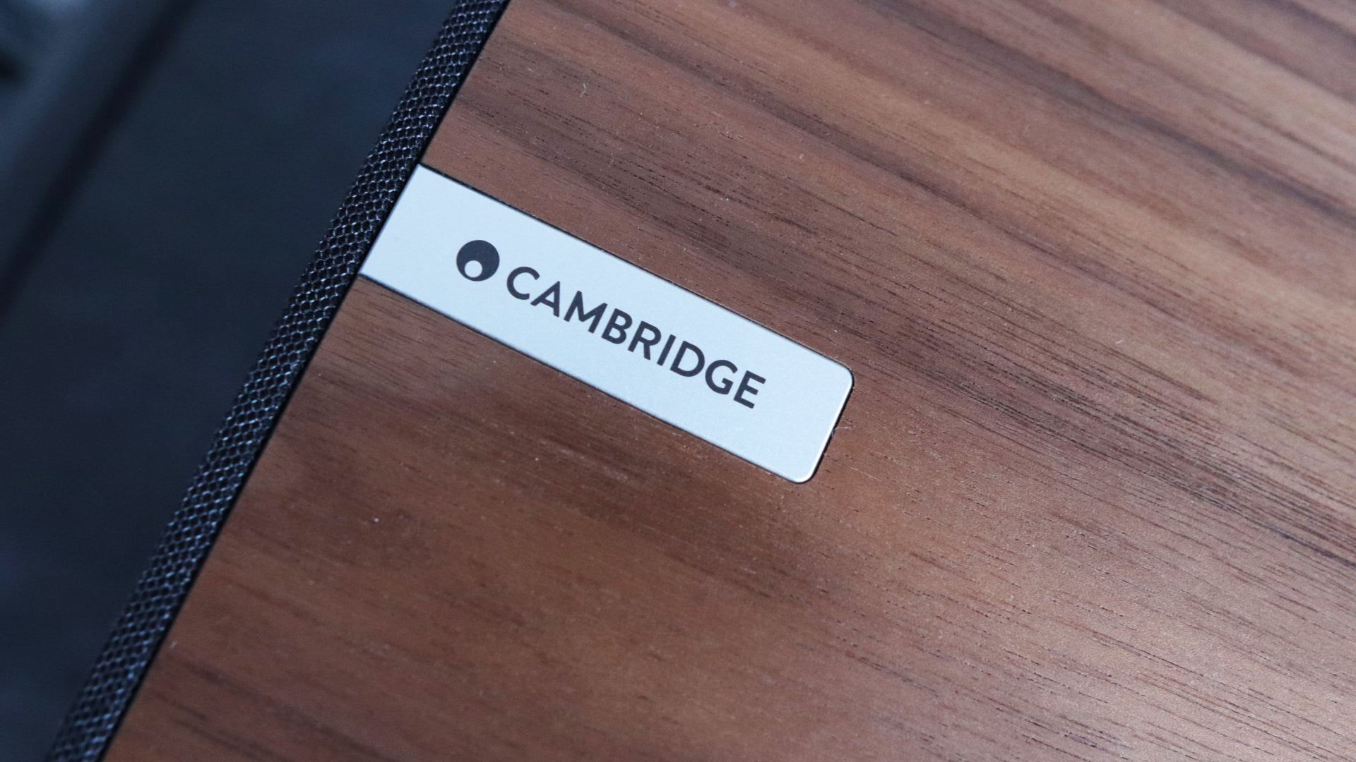Cambridge Audio Evo One logo closeup