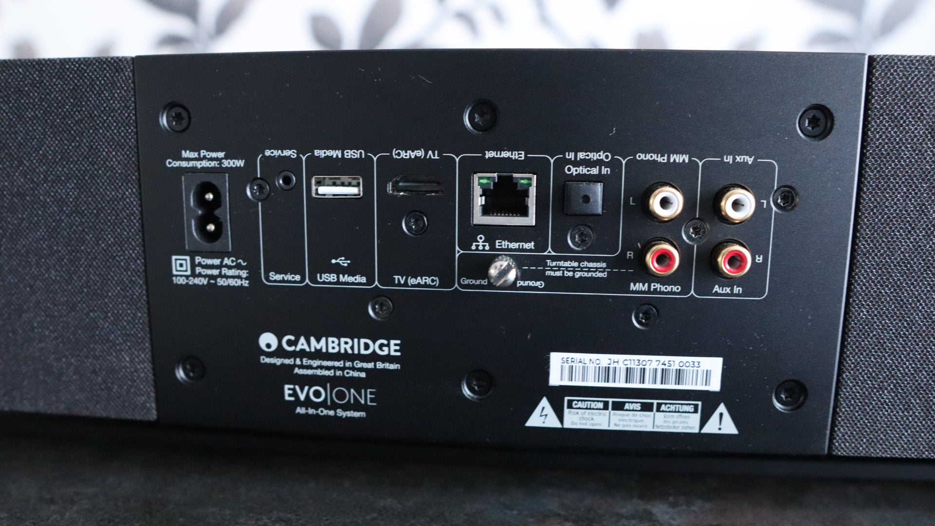 Cambridge Audio Evo One ports