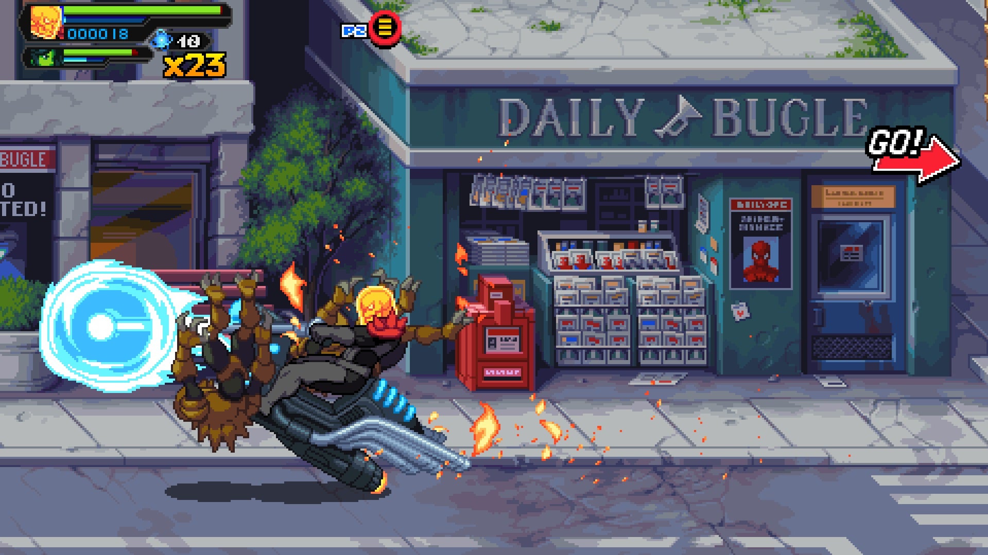 Marvel Cosmic Invasion Ghost Rider bike